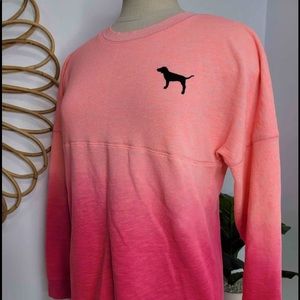 Victoria secret PINK Campus Long Sleeve Tee